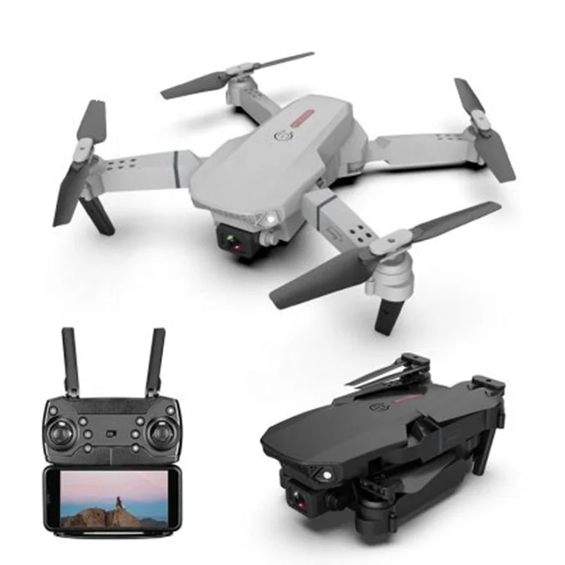 کوادکوپتر مدل Quadcopter E88 MAX دوربین کیفیت بالا 4K HD
