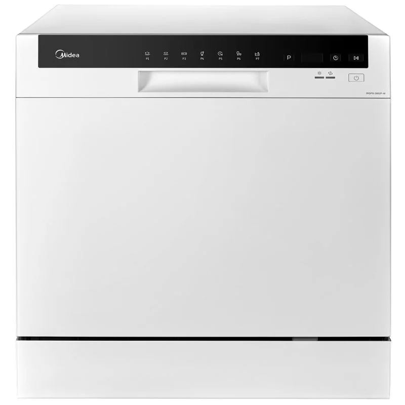 ماشین ظرفشویی 8 نفره رومیزی میدیا مدل WQP8-3802F